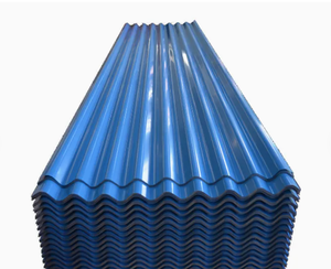 Galvalume แผ่นหลังคาเหล็กชุบสังกะสีแบบจุ่มร้อนแผ่นหลังคาโลหะลูกฟูก - Product Image 2