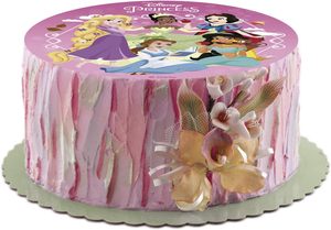 <span class=keywords><strong>Dekora</strong></span> Princess Kids Birthday Cake Topper-Plástico 15,5 cm Suministros de decoración para fiestas - Product Image 3