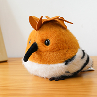 Vente en gros usine Nouveau design Adorable peluche en forme de petits oiseaux de dessin animé pour machine à griffes et cadeau d'anniversaire pour enfants