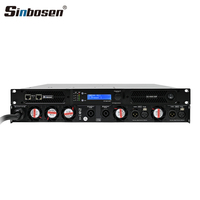 Amplificateur de puissance D2-4500 professionnel mini 1u taille 4 canaux amplificateur dsp pour application de tournée