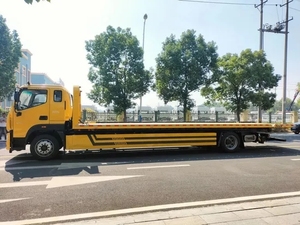 Camion de dépannage Foton 4X2 15t avec treuil puissant, camion de remorquage à plateau pour assistance aux véhicules lourds - Product Image 5