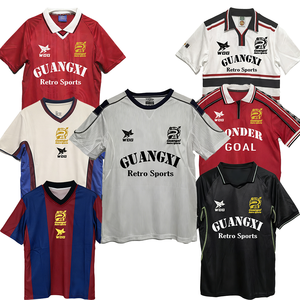 Maillot <span class=keywords><strong>de</strong></span> football rétro personnalisé <span class=keywords><strong>de</strong></span> l'équipe nationale <span class=keywords><strong>de</strong></span> <span class=keywords><strong>France</strong></span> 2006, respirant, à manches courtes, vente en gros, vêtements <span class=keywords><strong>de</strong></span> football vintage F.C. - Product Image 1