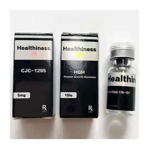 Vial label and box 79 - Peptide packaging powder vial 2ml small paper box 10mg H GH FRAG 176-191 10iu glass bottle paper box