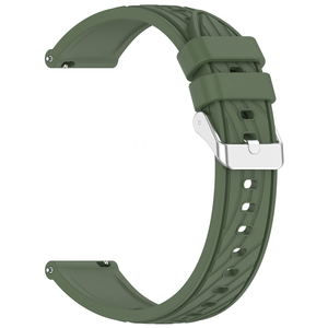 HUANLONG 18/20/22mm Silicone Texture Strap for Redmi <b>Watch</b> 5 Lite Silicone Smart Strap for Huawei <b>Watch</b> GT5 <b>Rubber</b> <b>Watch</b> Bands - Product Image 4