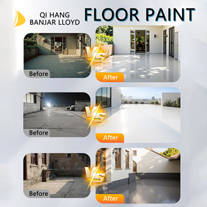 Peinture de sol époxy décorative auto-nivelante colorée résistante à l'usure pour bureaux, salles d'exposition et revêtements de sol à charge légère - Product Image 6