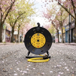 Enrouleur <span class=keywords><strong>de</strong></span> câble industriel 4 voies étanche antidéflagrant <span class=keywords><strong>avec</strong></span> protection <span class=keywords><strong>de</strong></span> tension pour chantier - Product Image 6
