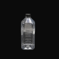 Bouteille en plastique transparente transparente en PET pour boisson, emballage d'eau 1430ml