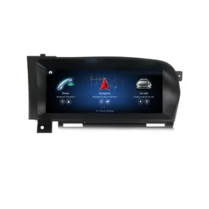 Mirrorlink 662 car stereo support weather Carplay android car player For Mercedes BENZ S Class W221 W216 CL 2005-2013 car radio