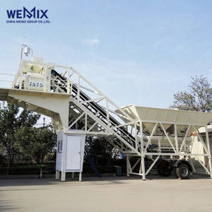 MHZS120 Concrete Batching Plant <b>Foundation</b> Free Concrete Batching plant <b>Foundation</b>-free Belt Feeding Ready Mix Concrete Plant - Product Image 3