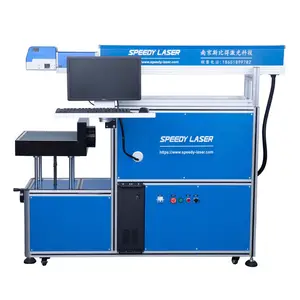 Speedy Laser escritorio RF 100W CO2 Galvo máquina de grabado láser 600*600mm madera regalo cuero grabado