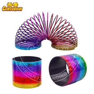 Jouet sensoriel à ressort en spirale pour développer la motricité fine, cadeaux <span class=keywords><strong>de</strong></span> fête, ressort en plastique coloré amusant pour enfants - Product Image 6