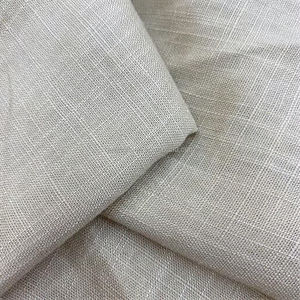 Tela de Lino Ligera con Textura Suave, Resistente a las Arrugas y con Acabado Stone Washed para Confección de Vestidos, en Oferta - Product Image 2