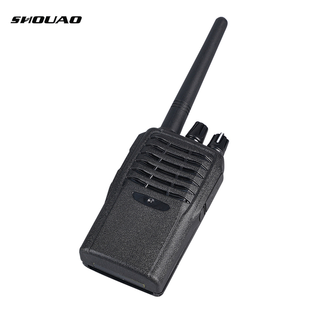 ShouAo-5200 Long Range Waterproof 5W 10Km Walkie Talkie with VHF/UHF Frequency and 1000-1500mAh Battery Anti-Drop Durable Design