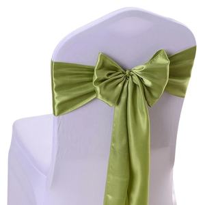 Chaises de fête accessoires ruban <span class=keywords><strong>noeuds</strong></span> cravates ceinture de <span class=keywords><strong>chaise</strong></span> de <span class=keywords><strong>mariage</strong></span> décorative arcs en satin noeud de <span class=keywords><strong>chaise</strong></span> de <span class=keywords><strong>mariage</strong></span> - Product Image 6