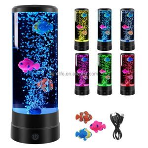 Mô phỏng LED Bong Bóng Cá đèn làm dịu tâm trạng ánh sáng 7 màu thay đổi Hồ Cá Nhân Tạo ánh sáng ban đêm cho ADHD & tự kỷ - Product Image 1