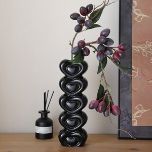 <span class=keywords><strong>Vaso</strong></span> per la Festa degli Insegnanti, <span class=keywords><strong>Vaso</strong></span> a Torre in Ceramica a Forma di <span class=keywords><strong>Cuore</strong></span>, Design Moderno e Semplice, <span class=keywords><strong>Vaso</strong></span> Creativo ad Alto Valore Cromatico, Vendita all'Ingrosso - Product Image 2