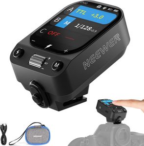 NEEWER QZ-S TTL ตัวส่งสัญญาณแฟลชไร้สายสำหรับกล้องนิคอน <span class=keywords><strong>Z3</strong></span> Z2PRO Z2II Z2 Z880 Q6 Q4 Q300 - Product Image 1