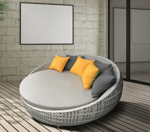 <span class=keywords><strong>Lit</strong></span> de soleil pour hôtel, villa, piscine, salon, <span class=keywords><strong>lit</strong></span> de jour en <span class=keywords><strong>osier</strong></span>, meubles de jardin en <span class=keywords><strong>rotin</strong></span>, <span class=keywords><strong>lit</strong></span> de soleil rond - Product Image 2