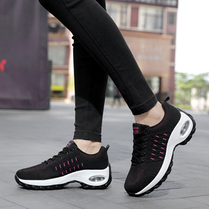 Nuevos Zapatos para Caminar con Suela Gruesa, Antideslizantes, Resistentes al Desgaste, Transpirables, con Cordones, de Malla, a la Moda, Versátiles, para Todas las Temporadas - Product Image 5