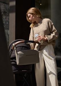 Sac à main fourre-tout pour femme en cuir végétalien <span class=keywords><strong>de</strong></span> luxe, convertible en sac <span class=keywords><strong>de</strong></span> <span class=keywords><strong>poussette</strong></span>, logo personnalisé, sac à bandoulière en PU, doublure en coton pour un usage quotidien - Product Image 6