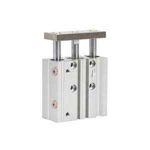 Pneumatic Three-Axis Three-Bar <b>Cylinder</b> with Guide Rod MGPM12/16X20X25/32/40/50/63-30*60X100X125Z Used Condition - Product Image 5