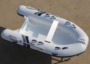 Yacht côtelé de luxe à coque rigide de 430cm, canot pneumatique en fibre de verre avec certificat CE, <span class=keywords><strong>prix</strong></span> d'usine - Product Image 6