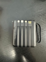 Power Bank Laris Manis Pengisian Daya Super Cepat 10000mAh Baterai Kuat Kabel USB Type-C Ganda Terpasang Powerbank Perjalanan