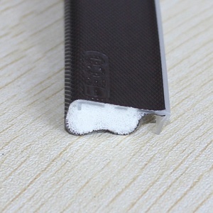Guarnizione per Finestre in Alluminio con Rivestimento in Schiuma PU, Isolante Acustico, Antiurto, Resistente all'Usura e Durevole per Porte - Product Image 2