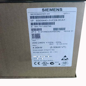 6se6440 2uc24 0ca1 <span class=keywords><strong>Pro</strong></span> 6se6 440 200 240 V 4kw ของแท้ใหม่พร้อมส่ง ระบบอัตโนมัติอุตสาหกรรม Pac Dedicated Plc Programming - Product Image 1