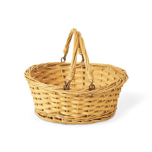 Cesta de almacenamiento ecológica JY, cesta de cosecha tejida, cesta de flores de sauce con asa plegable para almacenamiento, Picnics, Pascua - Product Image 5