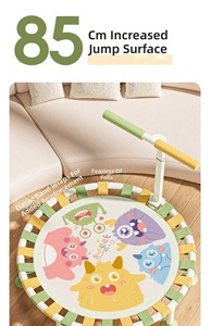 <span class=keywords><strong>Trampoline</strong></span> pour enfants de haute qualité pour usage domestique avec filet de sécurité, mini <span class=keywords><strong>trampoline</strong></span> d'intérieur pour bébé - Product Image 6