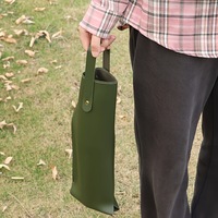 Dernière conception de sac isotherme en cuir pour cadeau de vin sac isotherme unisexe pour le camping en plein air