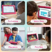 Tablette ATMPC 10,1 pouces la moins chère, Android 14, conçue pour les enfants, tablettes éducatives Android 10 pouces, tablettes OEM