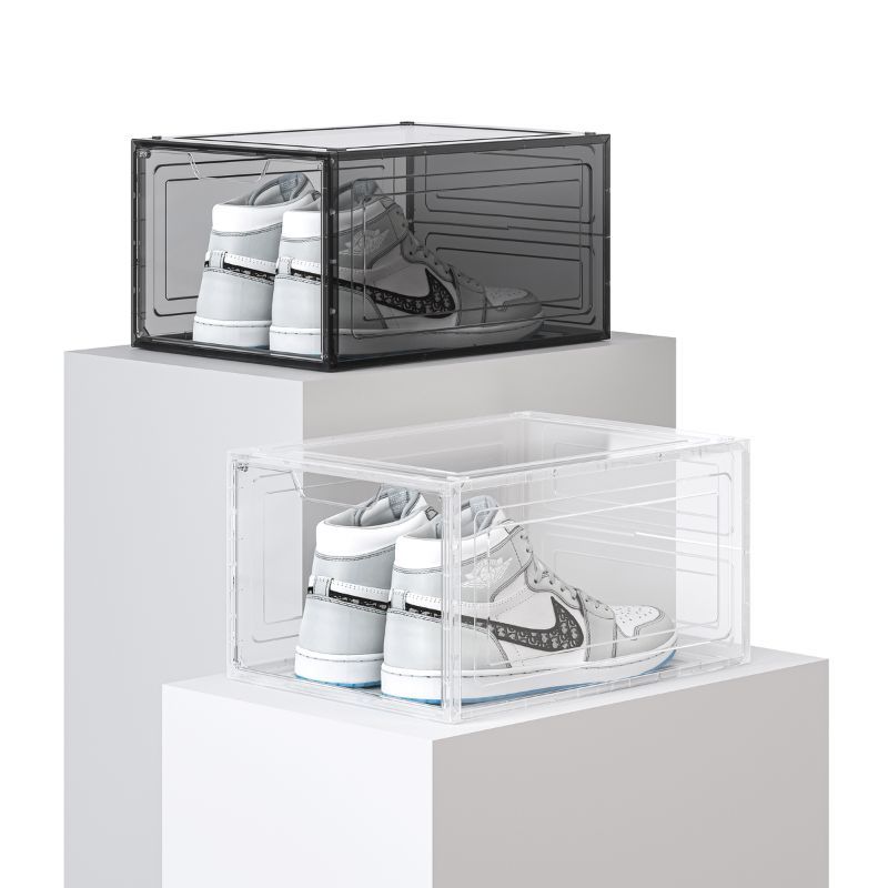 Transparent Thickened Foldable Storage Boxes Moisture