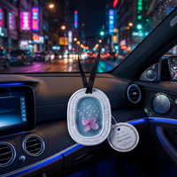 Diffuseur d'arômes en gypse suspendu pour voiture, personnalisé, solide et tendance, 5-8 cm, évaporation naturelle, vente en gros