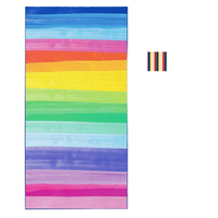 Beach Towel Quick Dry Microfiber Sand Free Recycled Soft Lightweight Travel Towel Custom Logo for Summer