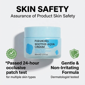 <span class=keywords><strong>Crema</strong></span> Idratante <span class=keywords><strong>Viso</strong></span> OEM all'Acido Ialuronico con Cica <span class=keywords><strong>e</strong></span> Aloe Vera, Lenitiva per Pelli Sensibili - Product Image 3