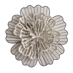 งานศิลปะตกแต่งผนังเหล็กดัดรูปทรงไม่สม่ำเสมอสำหรับแขวนตกแต่งบ้าน ห้องนอน ทางเข้าบ้าน - Product Image 4