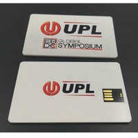 Logo sans USB 2GB 4GB 16GB 32GB Carte cadeau Memoria Disk Carte de visite Clés USB Carte de crédit Clé USB Clé USB