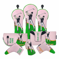 Couvre-chef de putter de club de golf étanche nouveau design fabriqué en usine sur mesure Couvre-chef de putter de maillet de golf magnétique