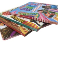 Archivos PDF baratos personalizados, libro infantil colorido de cuentos, libro de tapa dura para niños, servicios de impresión, papel brillante, impresión de libros para niños