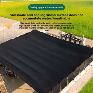 농업 및 농업 태양 및 플라스틱 그늘 그물망을위한 광저우 짠 HDPE 직사각형 온실 그늘 그물 - Product Image 2