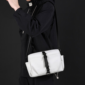 OEM Business Lightweight Large Capacity Waterproof Polyester Lining Outdoor Travel Square Zipper Portable Crossbody - Product Image 6