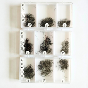 2023 Promade superventas 3D 500 ventiladores extensiones de pestañas naturales de alta calidad súper suave personalizado OEM ODM - Product Image 2