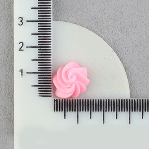 Cabochon en résine à dos plat, motif fleur <span class=keywords><strong>chocolat</strong></span> kawaii, artistique, pour artisanat DIY, accessoires pour cheveux, décoration de coque de téléphone portable, Noël - Product Image 5