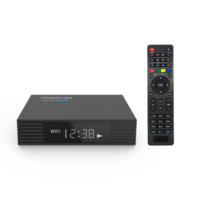 Magicsee — décodeur hd de Satellite C500 Max, Android, s905x3, 5 pièces, décodeur, lecteur dvd, S2, H.265, avec WIFI, Port Ethernet