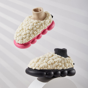 2024 New Arrival <strong>Women</strong> Snow <strong>Boots</strong> Outdoor Snow <strong>Slippers</strong> EVA <strong>Sole</strong> Flexible Open Winter Warm Fashion Snow <strong>Boots</strong> for Girls - Product Image 2