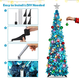 Crayon Pop-up Design Père <span class=keywords><strong>Noël</strong></span> Superstar pour Décoration Festive <span class=keywords><strong>de</strong></span> la Maison et Ornement <span class=keywords><strong>de</strong></span> Fête <span class=keywords><strong>de</strong></span> <span class=keywords><strong>Noël</strong></span> - Product Image 3