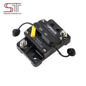 Disjoncteur électrique thermique dc pour <span class=keywords><strong>caravane</strong></span>, 1 paire, E98 40A, réinitialisation manuel - Product Image 4