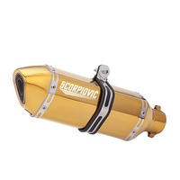 Nouveau silencieux d'échappement moto 51 mm doré avec DB Killer pour Z1000 Z900 GSR600 FZ6N R1 R6 R3 F01 F02 R77